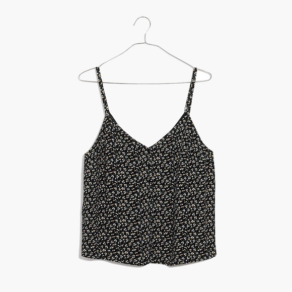 Madewell Button-Down Cami Top in Playground Posies - Picture 1 of 13